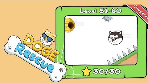 Level 51 to 60 - Rescue the Doge: Draw to save