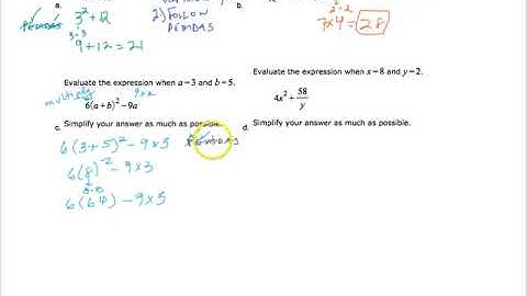 Evaluating Expressions with Exponents