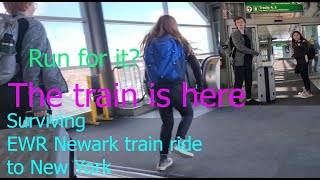Part One - Surviving EWR Newark airport train ride to NYC: The do's and the don'ts
