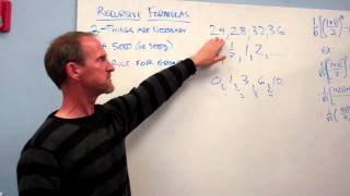 Recursive Formulas Net Worth