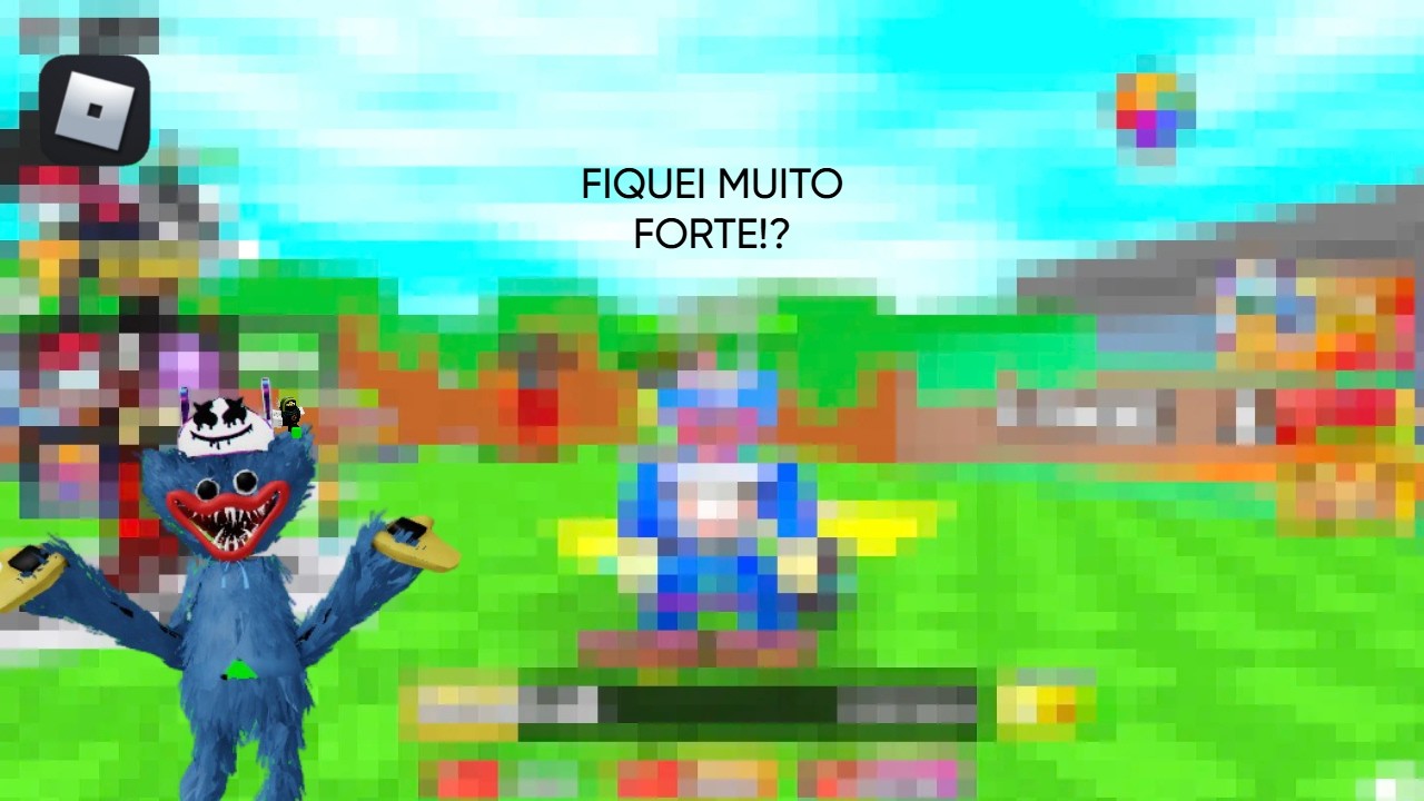 FIQUEI MUITO FORTE!? [UPD] +1 Health Per Click #roblox #fy #memes #fypシ #fypシ゚viral #fyp #foryou