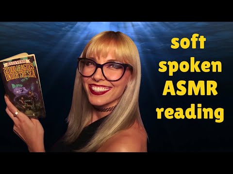 ASMR Goth girlfriend reads you to sleep | Soft Spoken Reading 20,000 Leagues Under The Sea Chapter 1