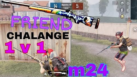 😈MY FRIEND CHALLENGE😈 ME FOR 1v1 M24/ BGMI  1v1 TDM #tdmplayer #bgmigameplay #jokergaming #bgmi
