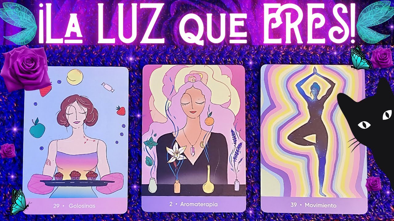 ⭐¿Qué LUZ HAY EN TI que a muchos ILUMINAS y otros INCOMODAS? ✨💜🔮Tarot Interactivo Elige una carta