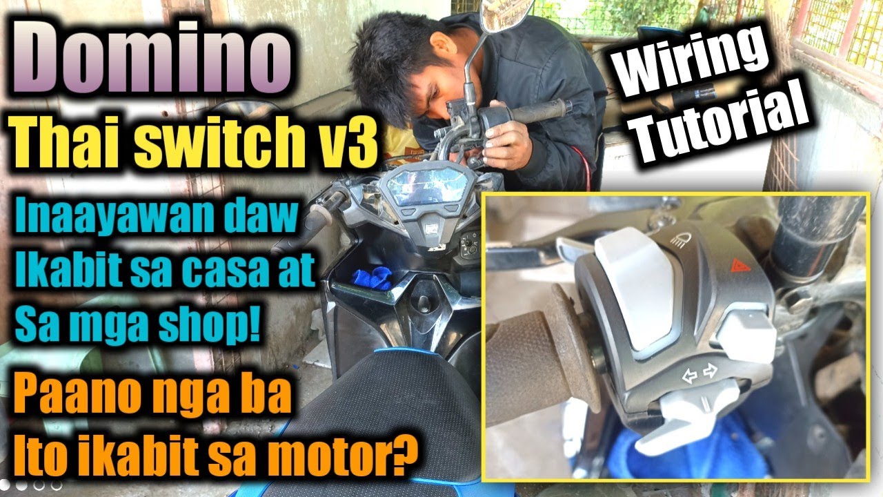 Thai switch v3,Inaayawan daw ikabit sa casa at sa mga shop,Paano ba ito ikabit sa ating mga motor?