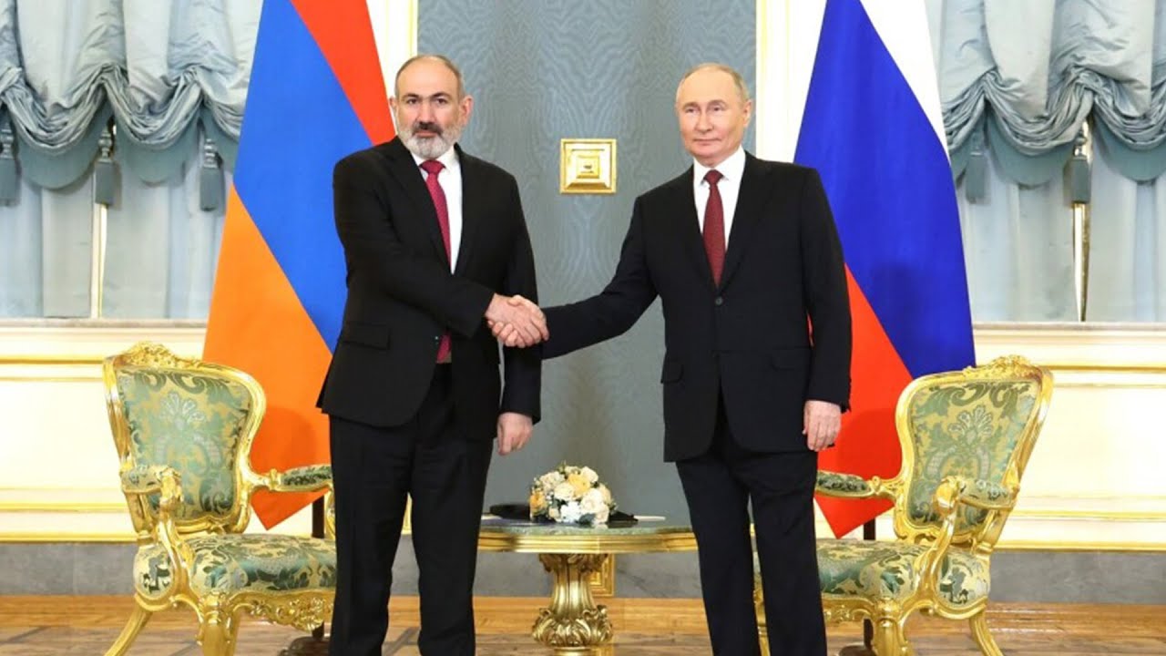Владимир Путин и Никол Пашинян провели переговоры в Кремле