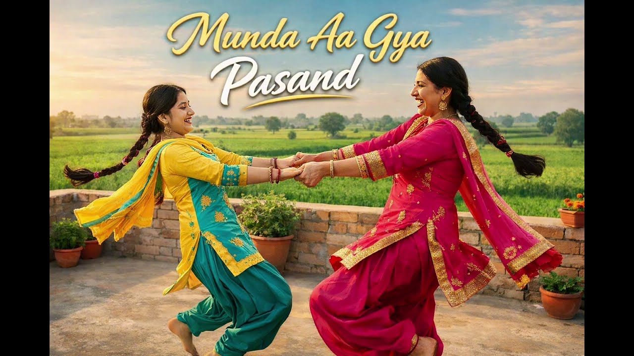 Munda Aa Gaya Pasand 💫 | New Punjabi Love Song 2026 | Desi Romance Vibes | Sareen  sound Studio❤️✨