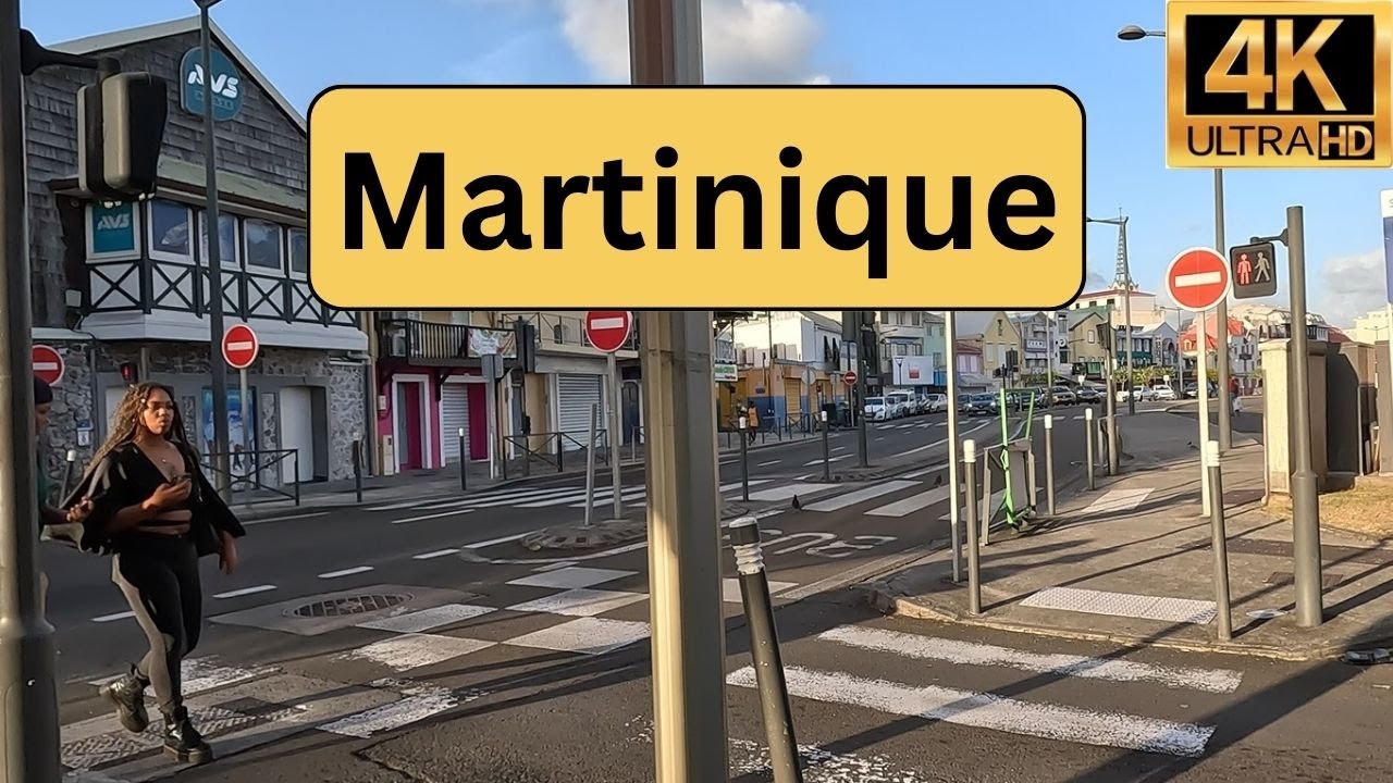 Walking in Fort-de-France, Martinique on a Late Saturday Afternoon 1