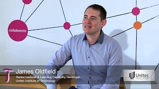 James oldfield - recipient of a 2016 ako aotearoa tertiary teaching
awardching excellence award