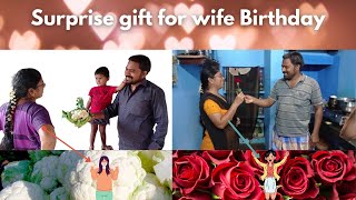 Surprise gift for wife Birthday | Family vlog | Husband Surprise Wife |Varnika Varatharaj
