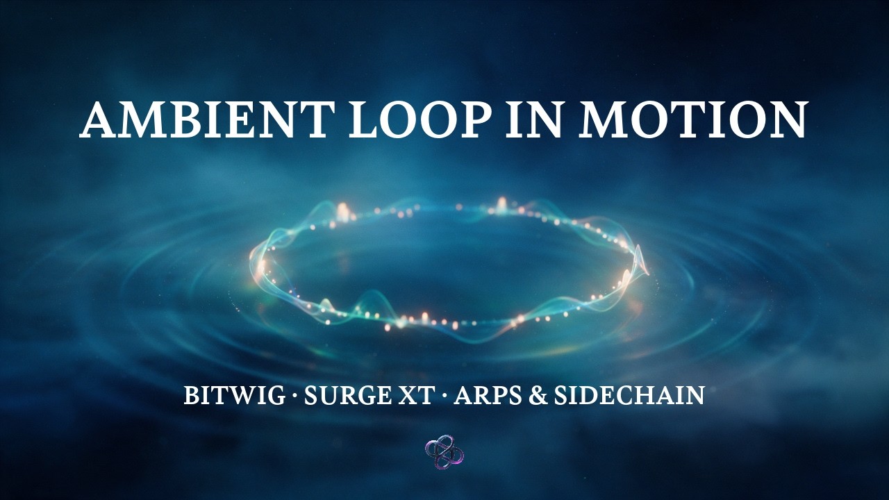 Ambient Loop in Motion – Bitwig, Surge XT, Arps & Sidechain