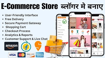 Create FREE Ecommerce Online Store with Blogger in 2025