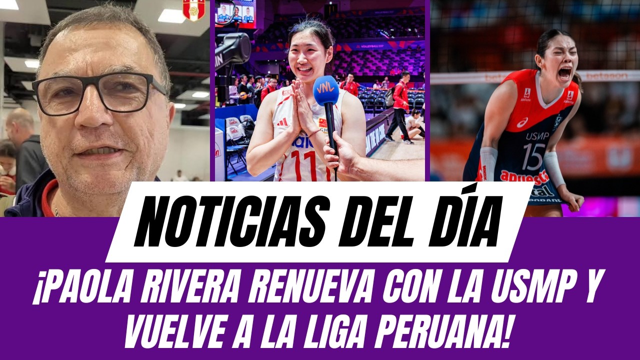¡PAOLA RIVERA RENUEVA CON LA USMP Y VUELVE A LA LIGA PERUANA!