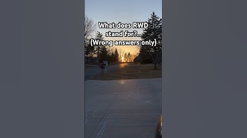 What does RWD stand for?…(wrong answers only)😂💀 #trending #viral #instagram #shorts #car #yt #fyp