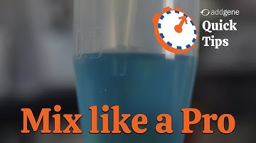 Mixing Liquids Using a Pipette- Addgene Quick Tips