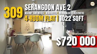 Singapore HDB Property Home Tour | 309 Serangoon Ave 2 | 4-Room | 1022 Sqft by Samuel Liao