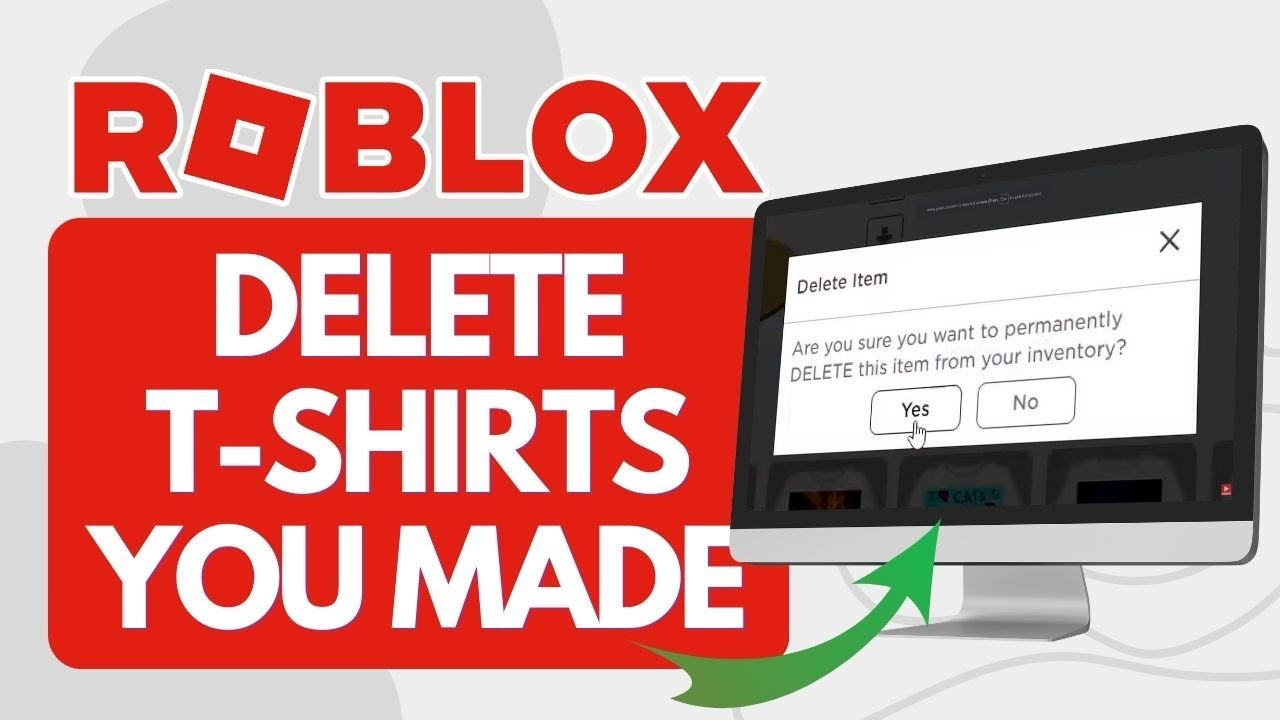 How To Delete Roblox T Shirts you Made 2023 