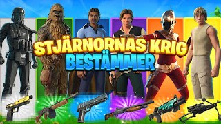 STJÄRNORNAS KRIG BESTÄMMER MINA VAPEN I FORTNITE