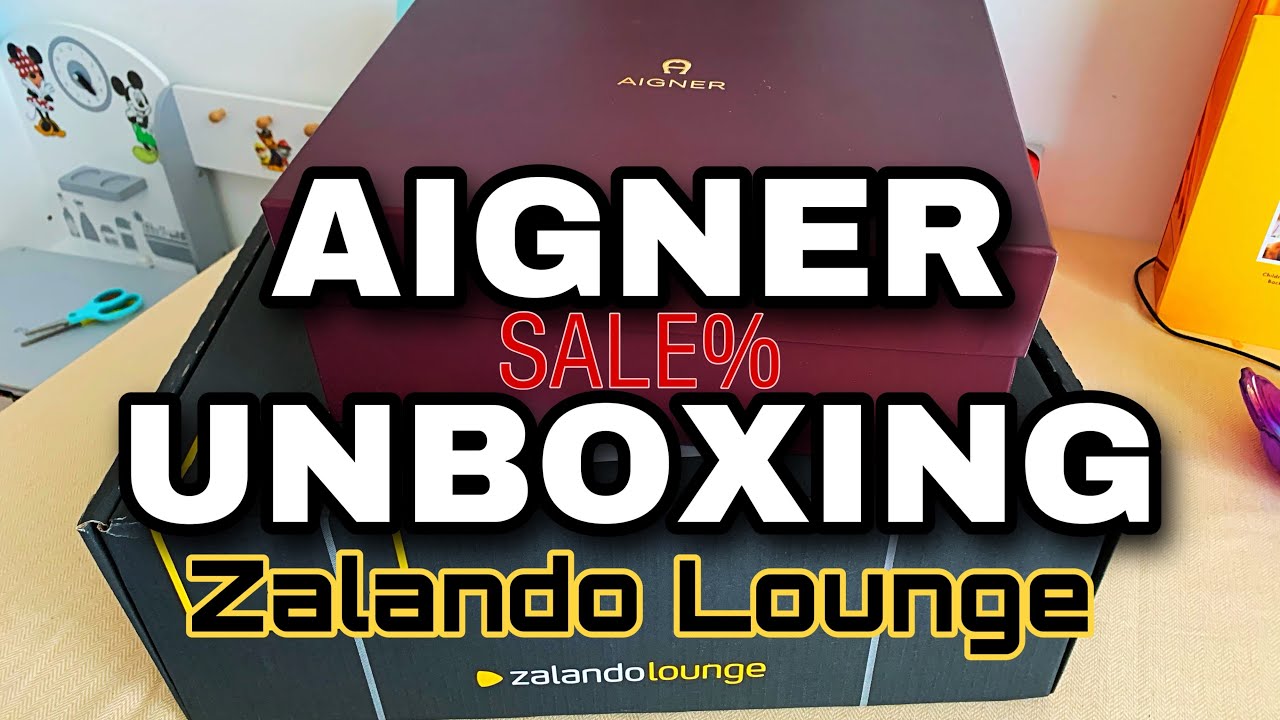 AIGNER SHOES & WALLET UNBOXING | ZALANDO LOUNGE | MUNICH GERMANY #aigner  #zalandolounge - YouTube