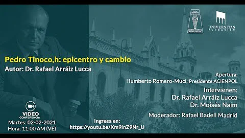 Presentacin de la biografa  Pedro Tinoco, epicentr...