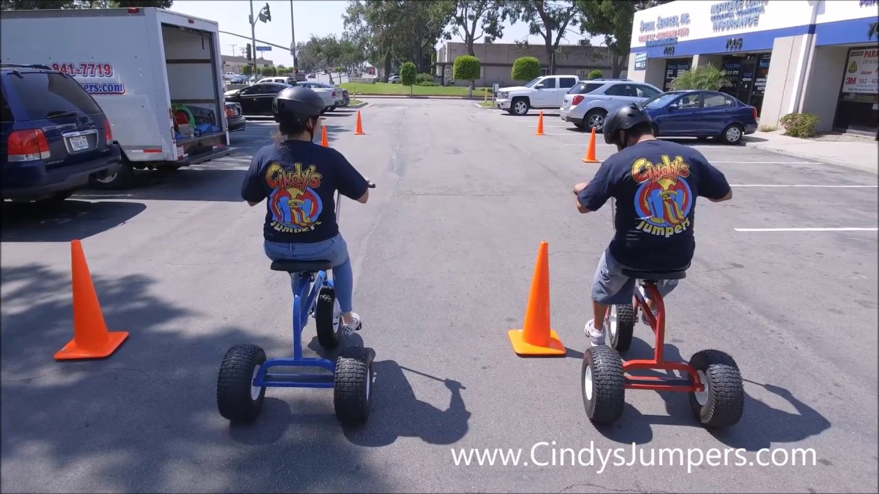 Wacky Adult Tricycle Rental by Cindy's Jumpers YouTube