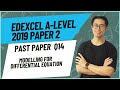 Edexcel A-Level Maths 2019 Paper 2 Q14 | Integration | Full Step-by-Step Explanation | Exam Prep