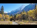 Hike on the Mountain Road with River Sounds [4K60fps] Alibek Gorge Nature Walking Tour