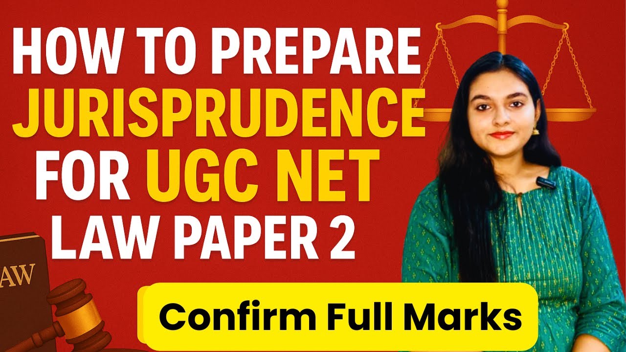 How to Prepare Jurisprudence for UGC NET LAW Paper 2 Tips - YouTube
