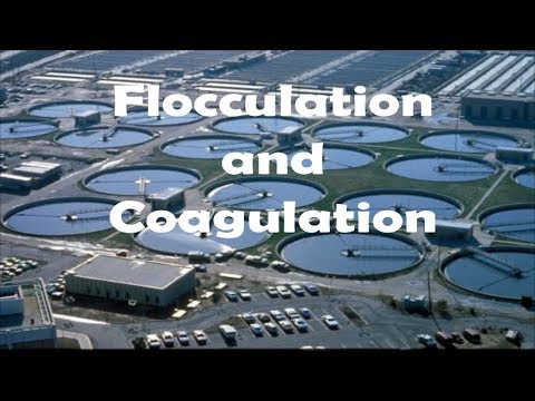 Flocculation and coagulation - floc forming and particle settling