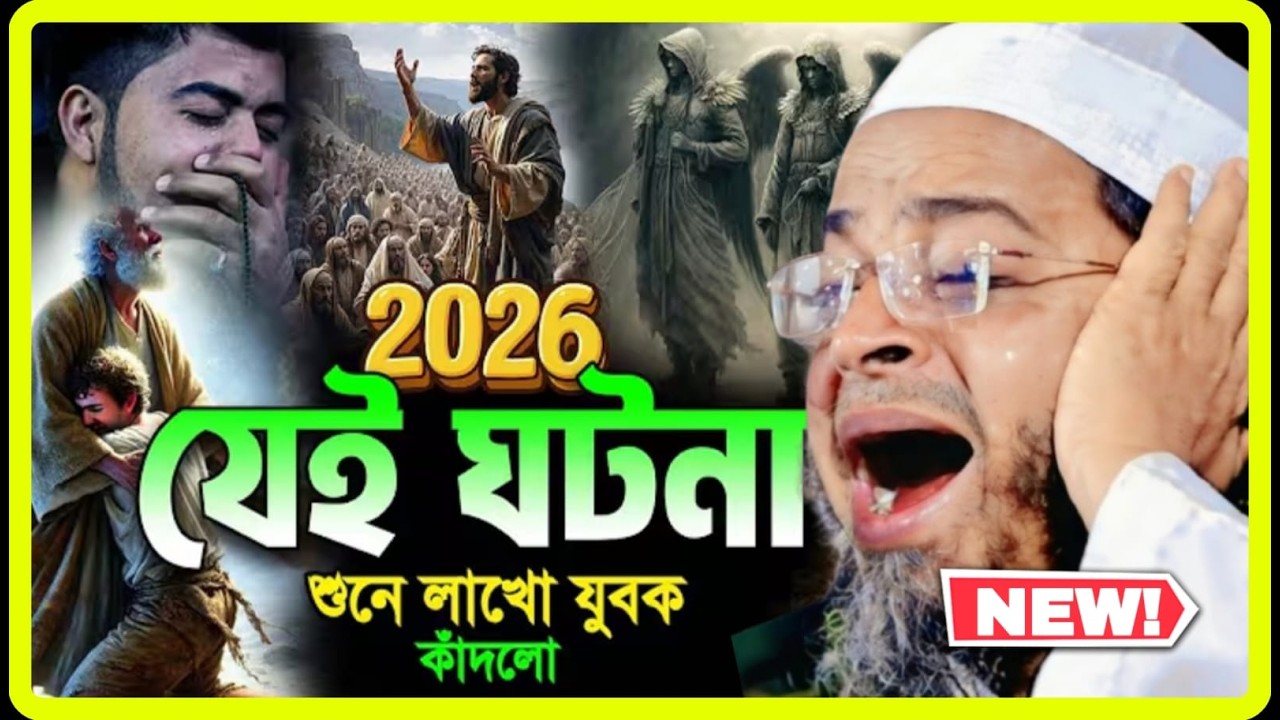 ২০২৬ সালের হৃদয় কাঁপানো ঘটনা | লাখো যুবক কাঁদলো | মুফতি নাসির উদ্দীন আনসারী