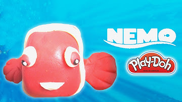 Play Doh Nemo How To make Disney Finding Nemo with Play Doh