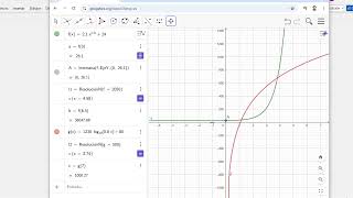 Exponential and Logarithmic Functions, Bacterial Growth Part 1