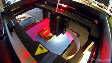 MakerBot Print #10: Rasp Pi Base Attempt 3 (Success)