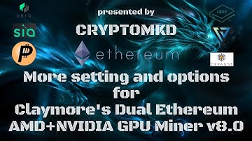 More setting and options for Claymore