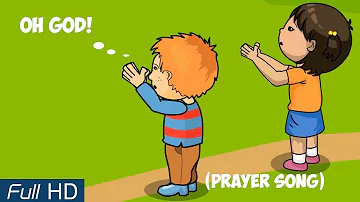 Prayer nursery song 👏🎅🏻| Oh God, Help us to be good | Kids Nursery rhymes