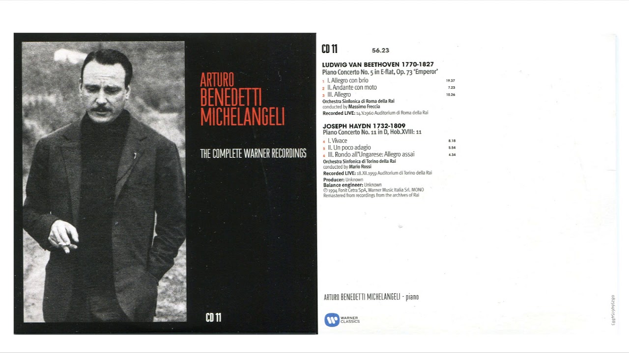 Michelangeli - Complete Warner Recordings (CD11) - YouTube