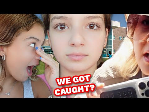 SNEAKING my SISTER out of SCHOOL * we got caught*