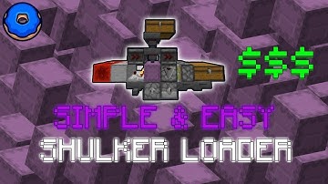 How to make the BEST shulker loader + auto sorter for fungus farm | Donut SMP
