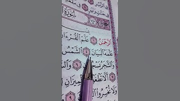 سورة الرحمن...الشيخ ماهر المعيقلي ❤️🍃