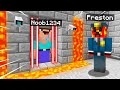 9 Ways To TRAP Noob1234 In A SECRET Minecraft Prison! (Preston)