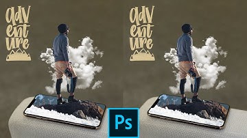 Photoshop Tutorial | How To Create 3D Pop Out Effect