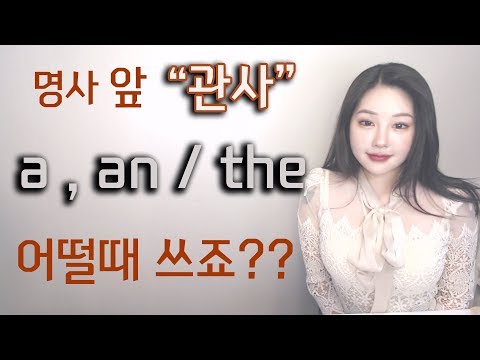 부정관사 정관사 a, an / the 개념정리. 여러가지예문으로 쉽게 알아봐요! I 니나