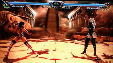 Scv - creation : Mileena mk9 vs  Khameleon mk7