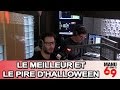 Manu dans le 69  manu a trouv le meilleur costume dhalloween et il a aussi trouv le pire 