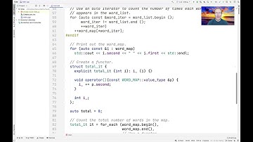 The C++ STL map Container