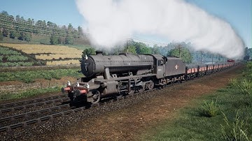Train Sim World 5 British Railways Stanier LMS Class 8F Peak Forest Railway PS5 Gameplay