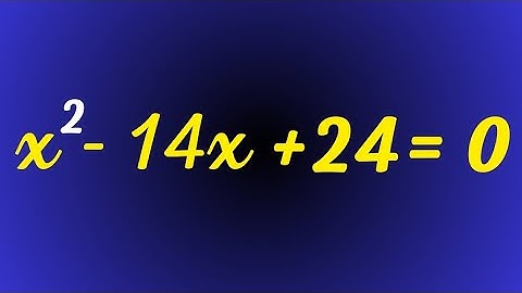 Résoudre cette équation avec le discriminant réduit