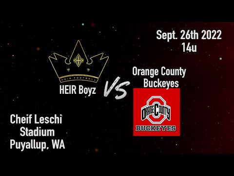 HEIR Boyz 14u VS Orange County Buckeyes 14u