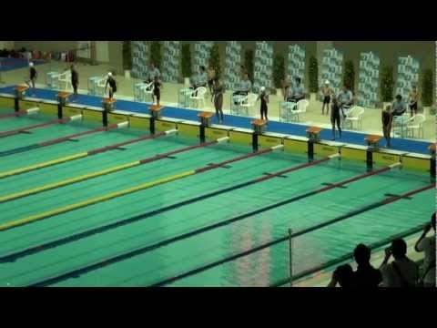 上田春香選手　小学生と泳ぐ　2012.10.28