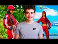 20 SKINS Fortnite dans la VRAIE VIE !